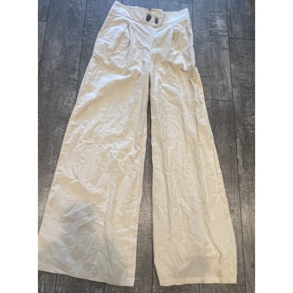 PRETTYLITTLETHING Pants - Pretty Little Thing Tan wide leg Pants trousers. Size 10